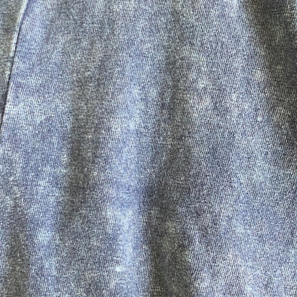 H&M Soft Brush Stretch Denim Jean Circle Skater Mini Skirt w/ Zipper - Picture 10 of 10